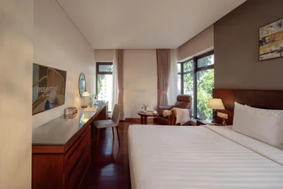 Doppia Deluxe con vista sulla città — Orchids Saigon Hotel